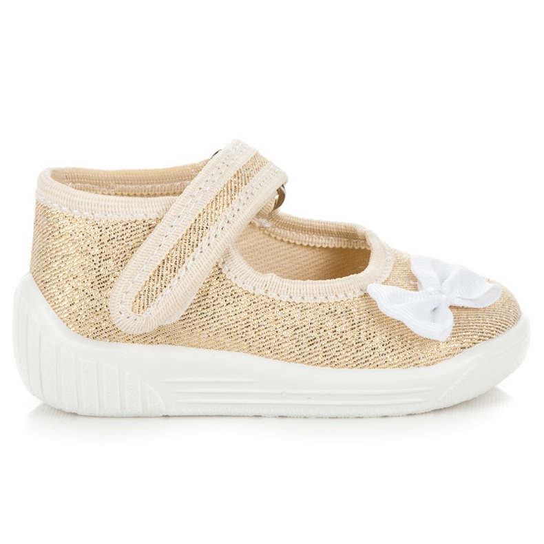 Reweks Arany cipő íjjal aranysárga