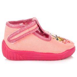 Reweks Tépőzáras papucs az óvoda számára narancs