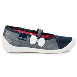 Reweks Kényelmes otthoni lábbeli kék