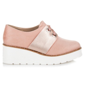 Seastar Kötött brogák az emelvényen rózsaszín Seastar Kötött brogák az emelvényen rózsaszín