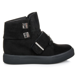 Seastar Velúr Wedge tornacipő fekete