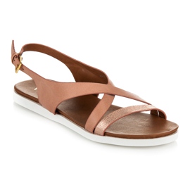 Vinceza lapos szandál rózsaszín