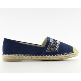 Sötétkék espadrillák SK135 DK.BLUE