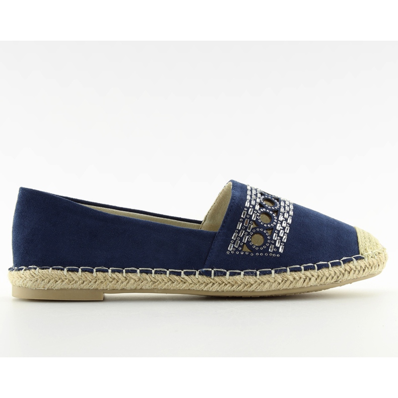 Sötétkék espadrillák SK135 DK.BLUE