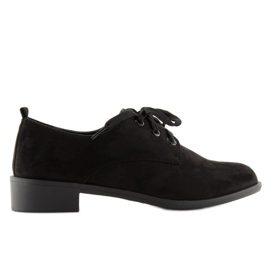 Női naplopók, fűzős fekete Nc138