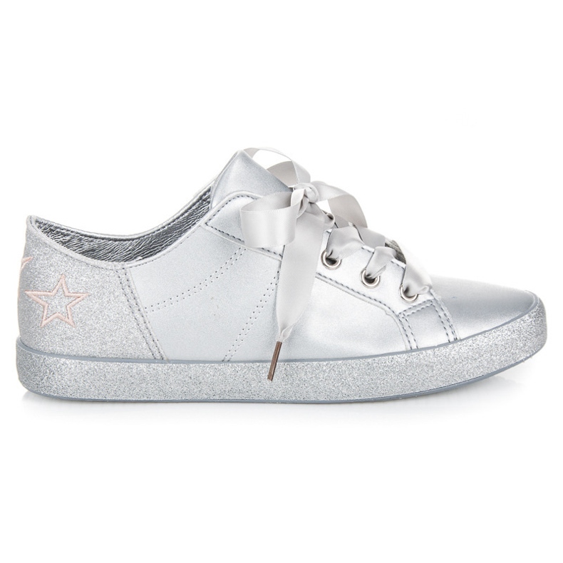 L&H Szalaggal kötött cipők szürke L&H Szalaggal kötött cipők szürke