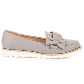 Vices Alacsony cipő masnival szürke