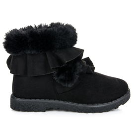 Seastar Fekete csizma fodros Seastar Fekete csizma fodros