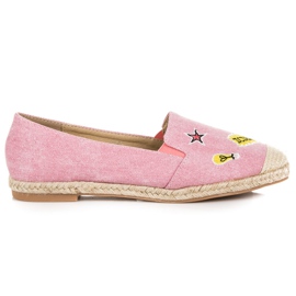 Seastar Espadrillák tapaszokkal rózsaszín Seastar Espadrillák tapaszokkal rózsaszín