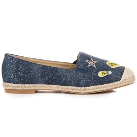 Seastar Espadrillák tapaszokkal kék Seastar Espadrillák tapaszokkal kék