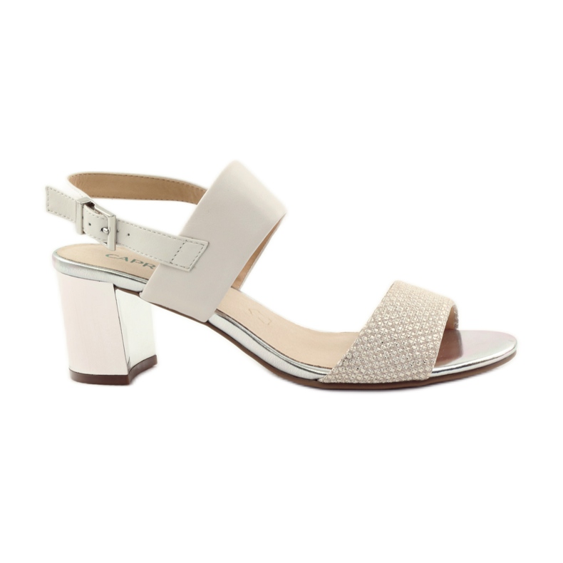 Caprice szandál női cipő 28302 barna sárga