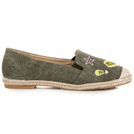 Seastar Espadrillák foltokkal zöld Seastar Espadrillák foltokkal zöld