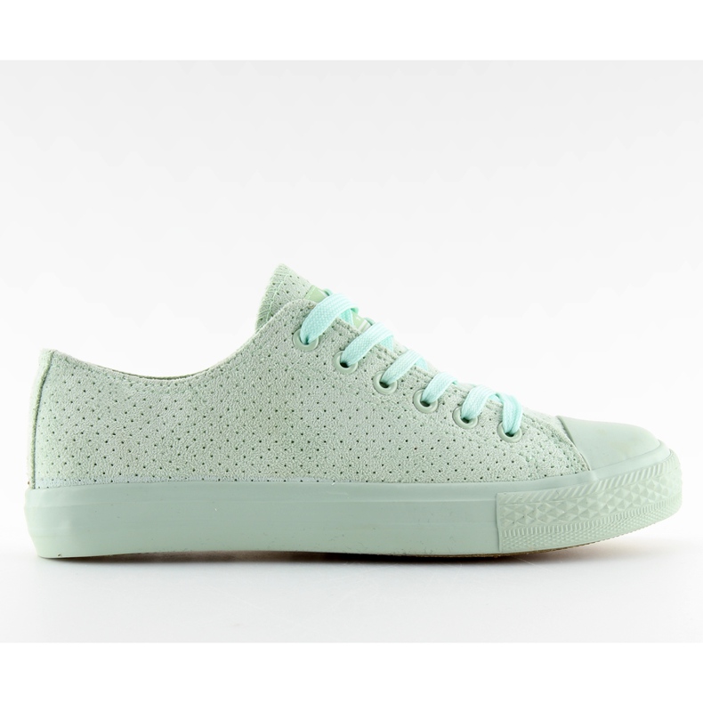 Zöld G-94 Zöld velúr női tornacipő