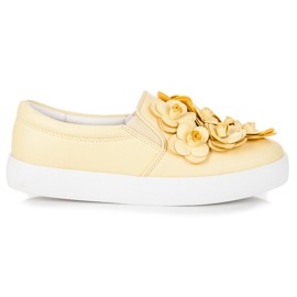Vices Dekoratív sliponok sárga