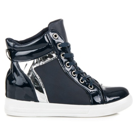 Emaks Lakkozott tornacipő kék