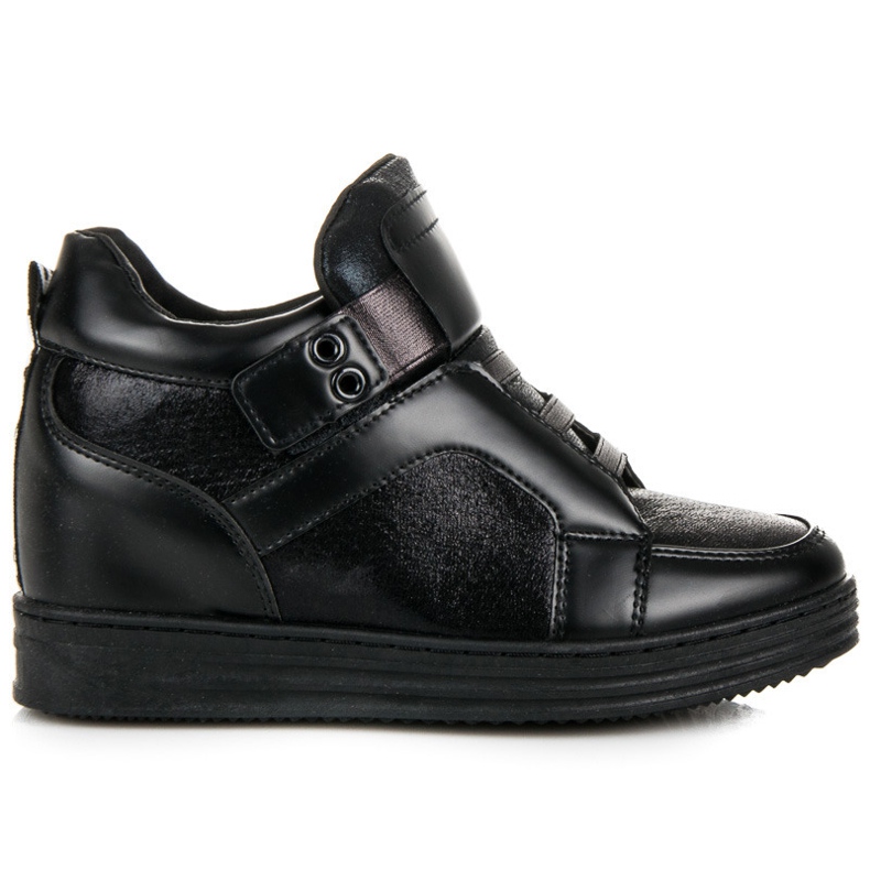 Muto Fekete tépőzáras tornacipő