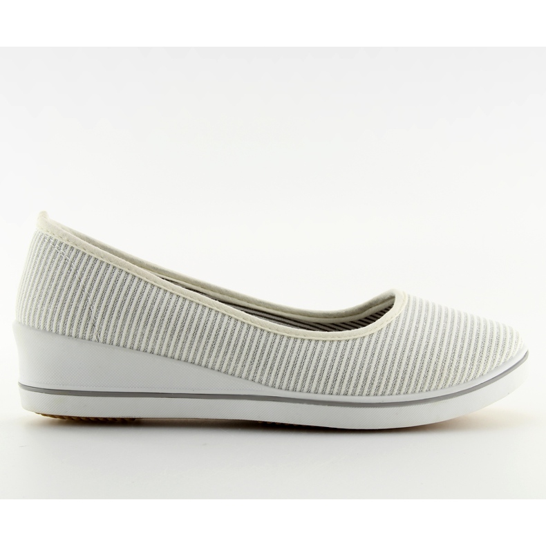 Ezüst ék balerina c21v Silver szürke