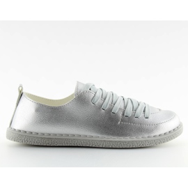 Ezüst női tornacipő NB203p ezüst szürke