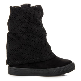 SDS Áttört tornacipő fekete SDS Áttört tornacipő fekete