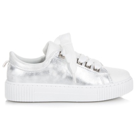 Sport Platform tornacipő kötéssel fehér Sport Platform tornacipő kötéssel fehér