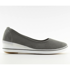 Sötétszürke balerinák DK.GREY