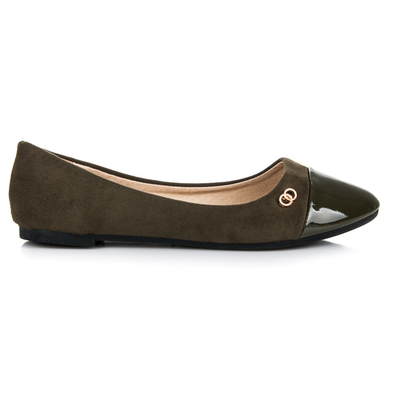 Seastar Lakkozott orrú balerinák zöld Seastar Lakkozott orrú balerinák zöld