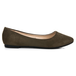 Seastar Velúr balerinák zöld Seastar Velúr balerinák zöld