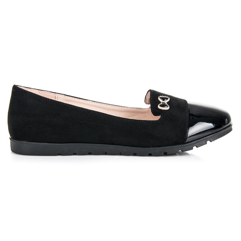 Vinceza Lordsy lakkozott lábujjjal fekete