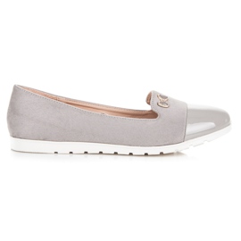 Vinceza Lordsy lakkozott lábujjjal szürke Vinceza Lordsy lakkozott lábujjjal szürke