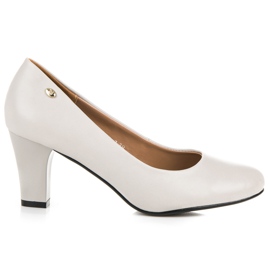 Vices Világosszürke Szivattyúk Egy Oszlopon Vices Világosszürke Szivattyúk Egy Oszlopon