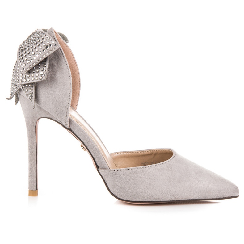 Seastar Velúr Sarkú Csíjjal szürke