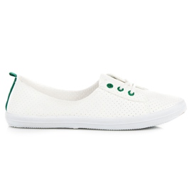 Kylie Áttört cipők fehér