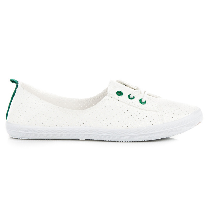 Kylie Áttört cipők fehér