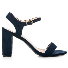 Vinceza Sötétkék szandál a poszton