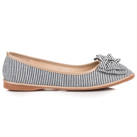 Seastar Bordás balerinák masnival fekete