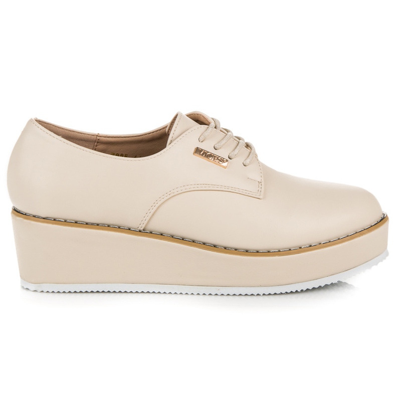 Vices Kötött ék cipő satu barna