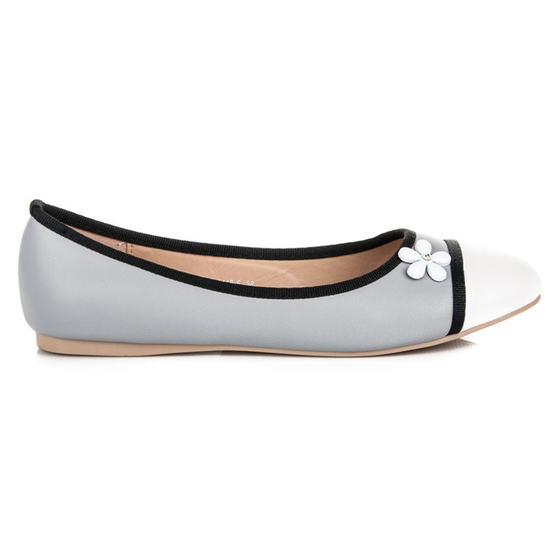 Vices Balerina virággal szürke