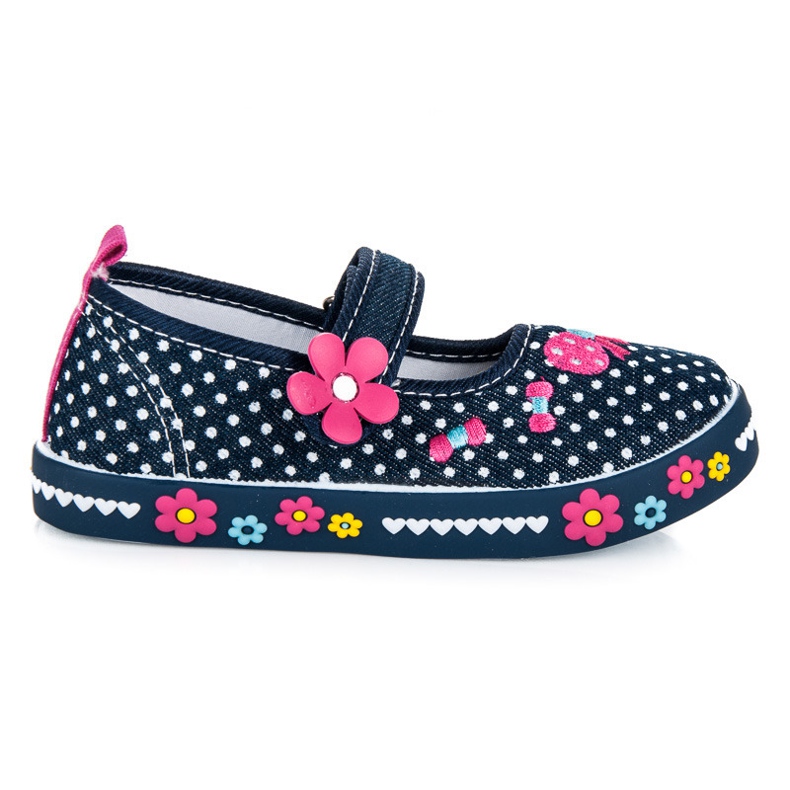 American Club Sötétkék tépőzáras csizma