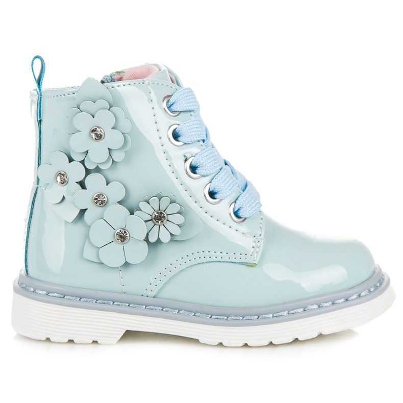 American Club cipzáras cipő kék