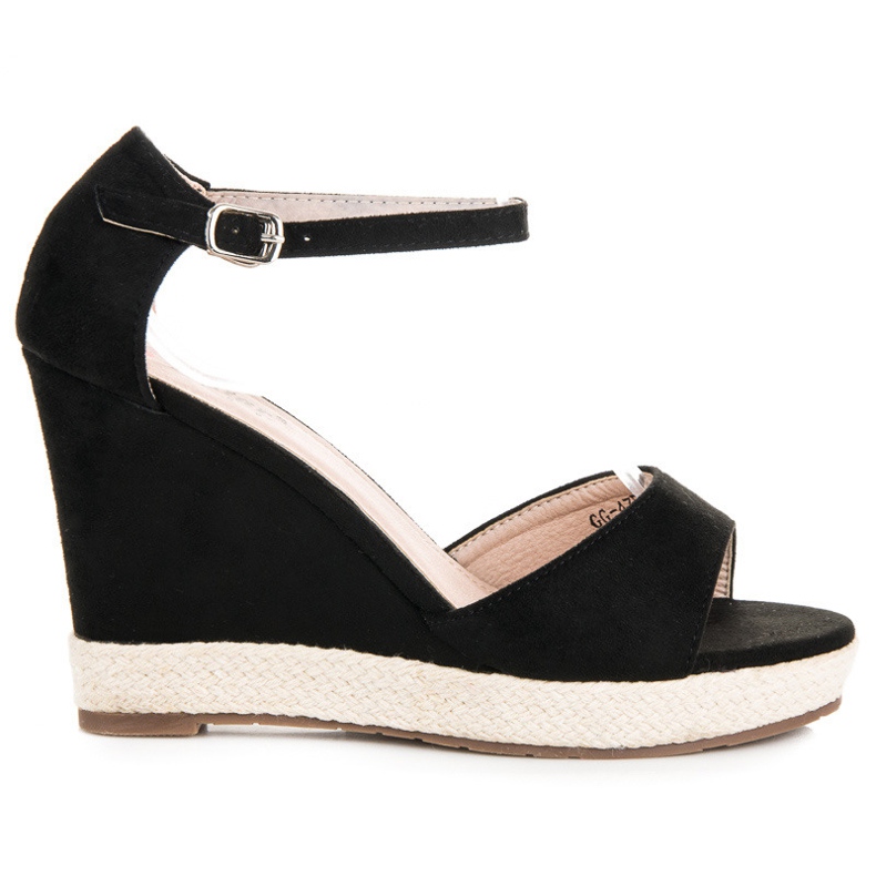 Seastar Velúr ékszandál fekete