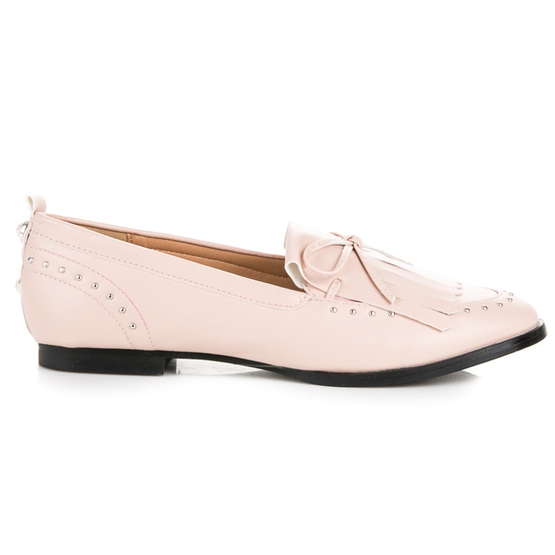 Seastar Stílusos mokaszinok tavaszra rózsaszín