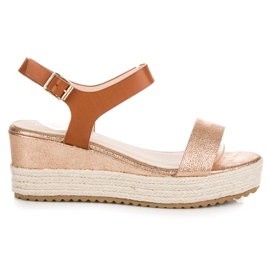Seastar Wedge espadrilles szandál rózsaszín