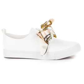 Seastar Stílusos cipők szalaggal átkötve fehér Seastar Stílusos cipők szalaggal átkötve fehér