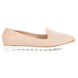 Vices Felcsúsztatható velúr balerina satu barna Vices Felcsúsztatható velúr balerina satu barna