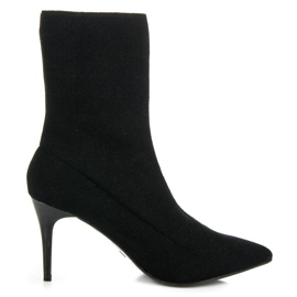 Seastar Felcsúsztatható bakancsok tavaszra fekete