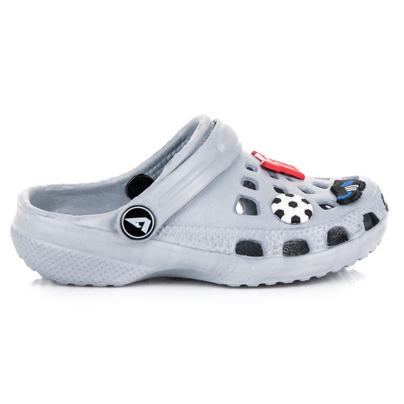 American Club Amerikai gyerekpapucs szürke