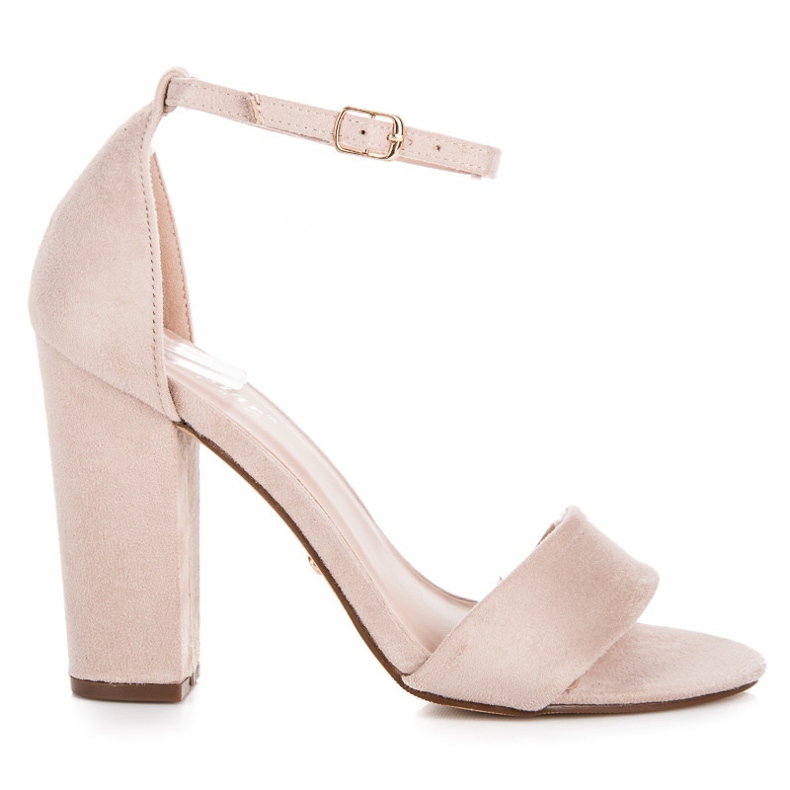 Seastar Velúr szandál oszlopon barna