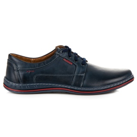 Megkötött alkalmi Lucca cipő kék