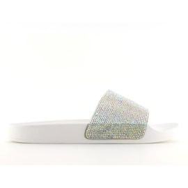 Gumi papucs fehér cirkóniával S20 fehér Gumi papucs fehér cirkóniával S20 fehér