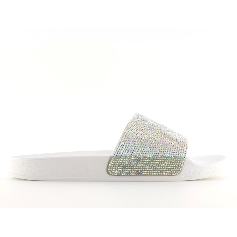 Gumi papucs fehér cirkóniával S20 fehér